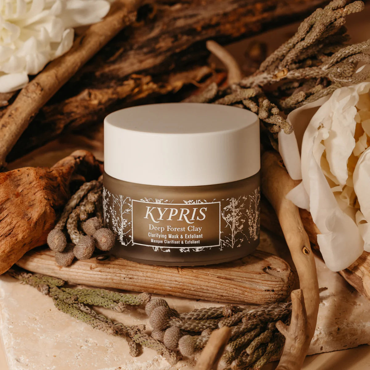 KYPRIS | Deep Forest Clay | Clarifying Exfoliation Mask