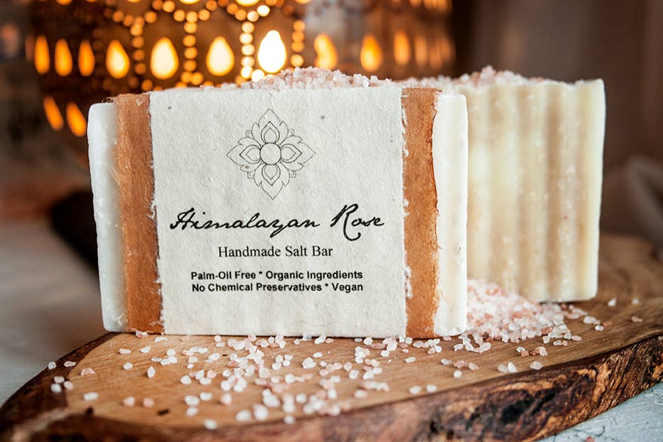 Unearth Malee | Himalayan Rose Salt Organic Soap