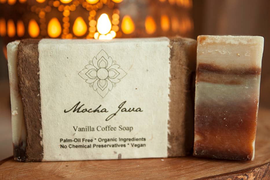 Unearth Malee | Mocha Java Coffee Exfoliation Organic Soap