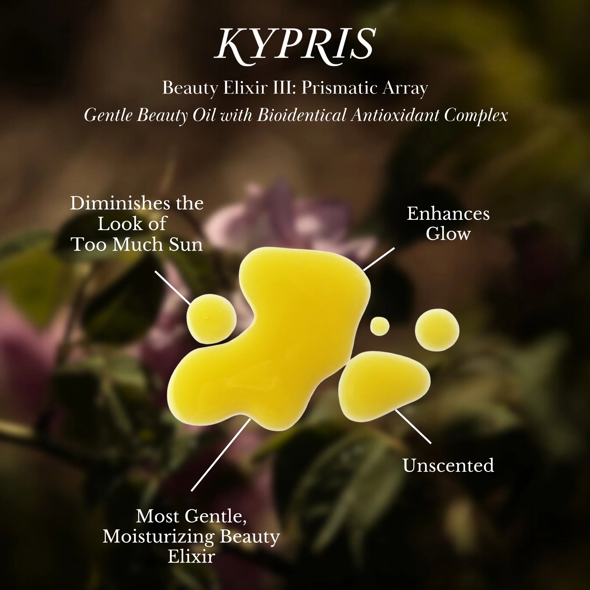 KYPRIS | Beauty Elixir III: Prismatic Array
Gentle Moisturizing Face Oil