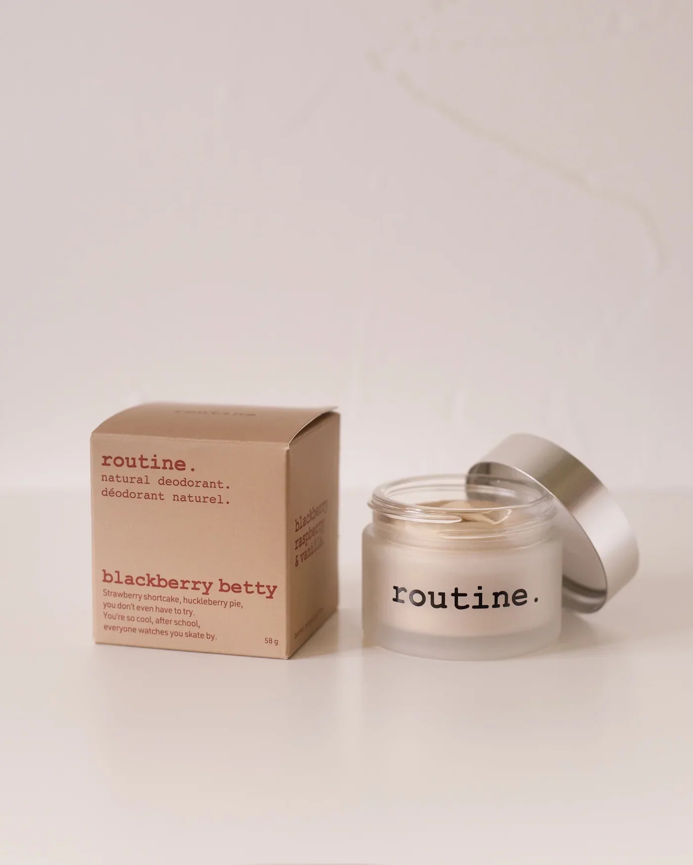 Routine | Blackberry Betty Deodorant Cream