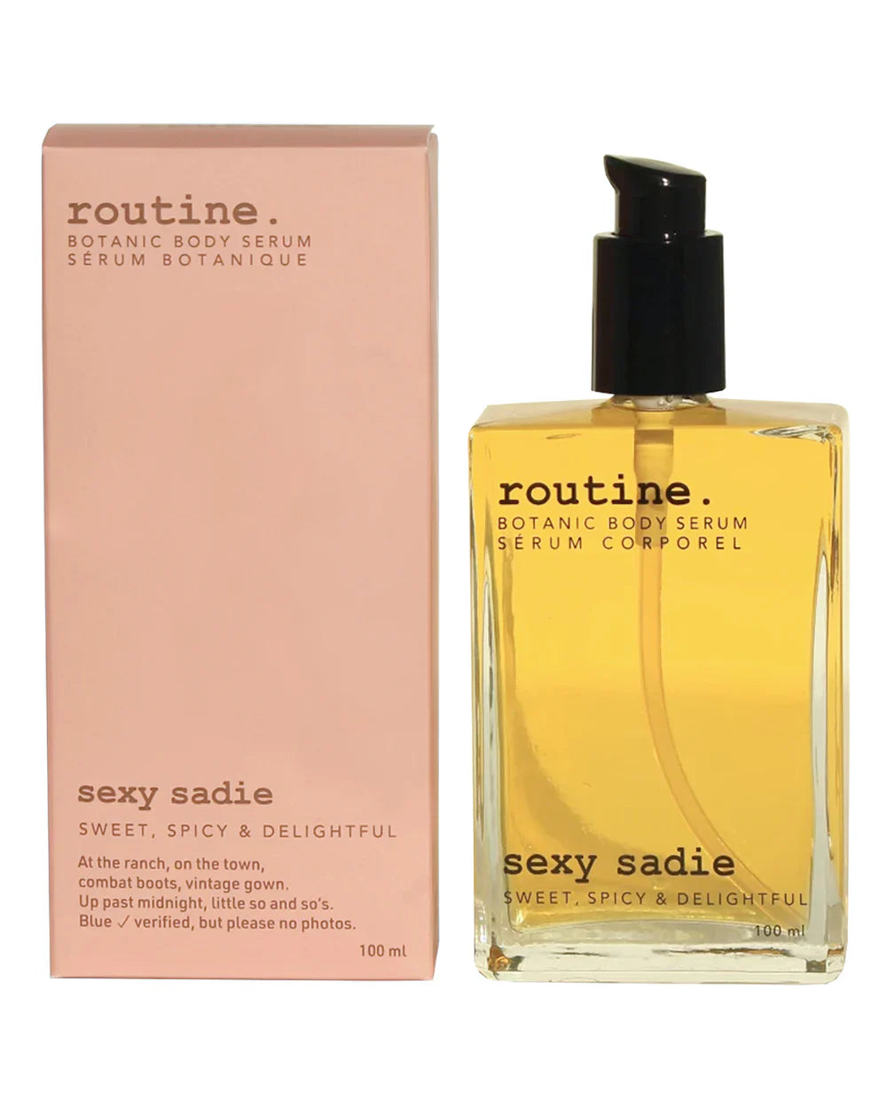 Routine | Sexy Sadie Botanic Body Serum