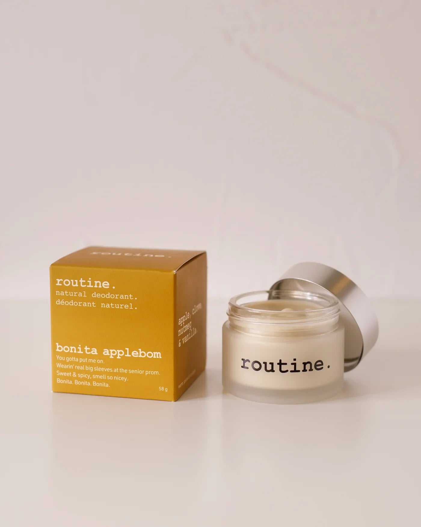 Routine | Bonita Applebom Deodorant Cream