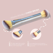 Fitglow Beauty | VEGAN TEDDY DOUBLE CHEEK BRUSH