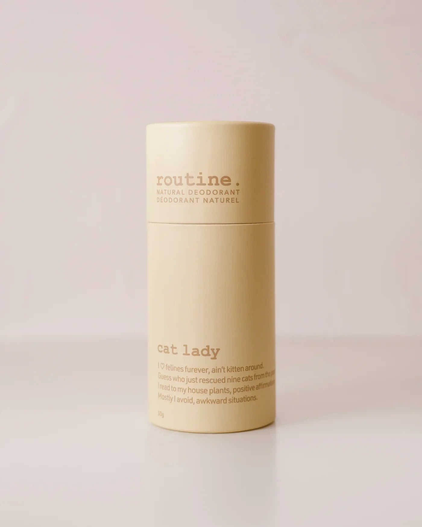 Routine | Cat Lady Deodorant Stick
