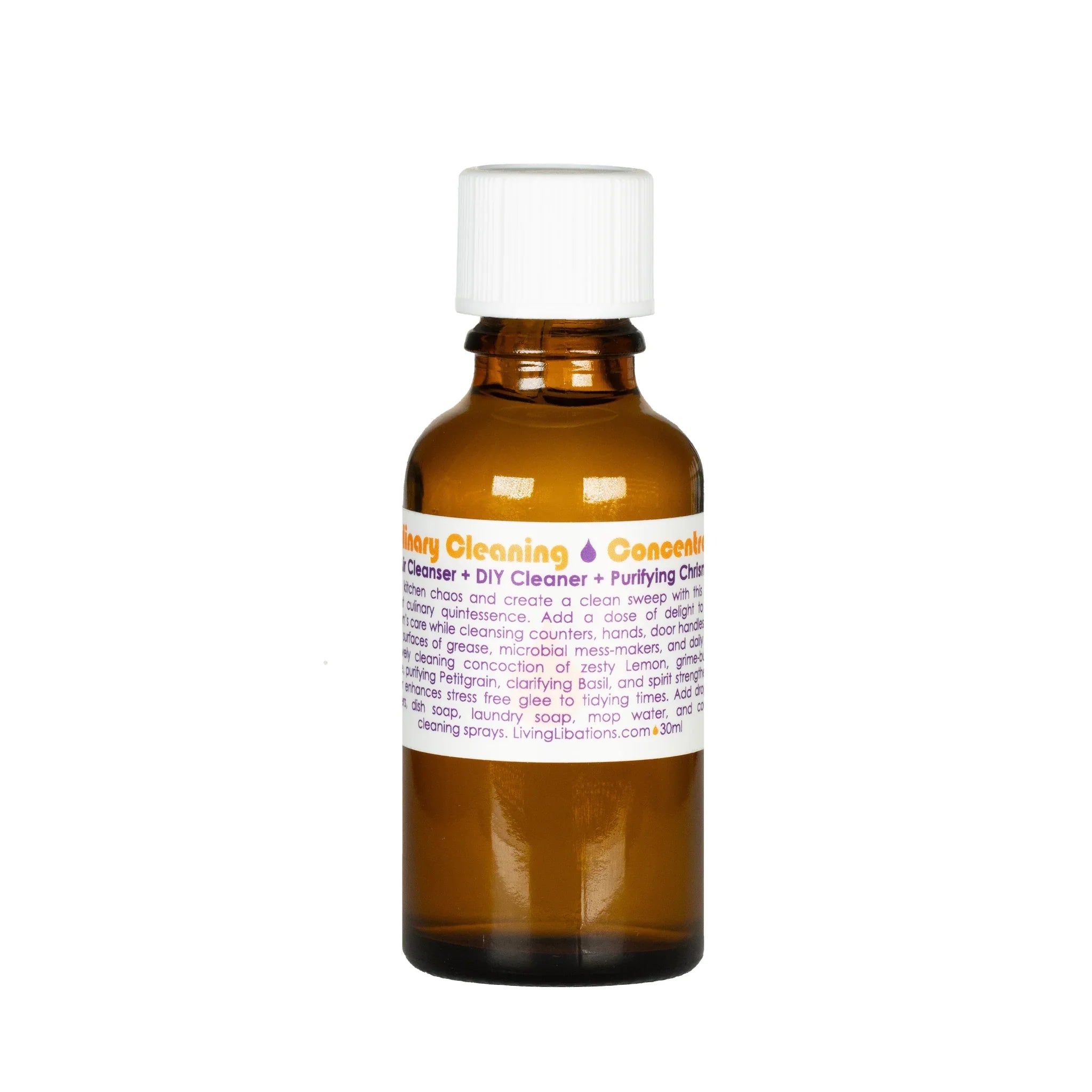 Living Libations | Culinary Cleaning Concentrate - Air Cleanser, DIY Cleaner + Purifying Chrism