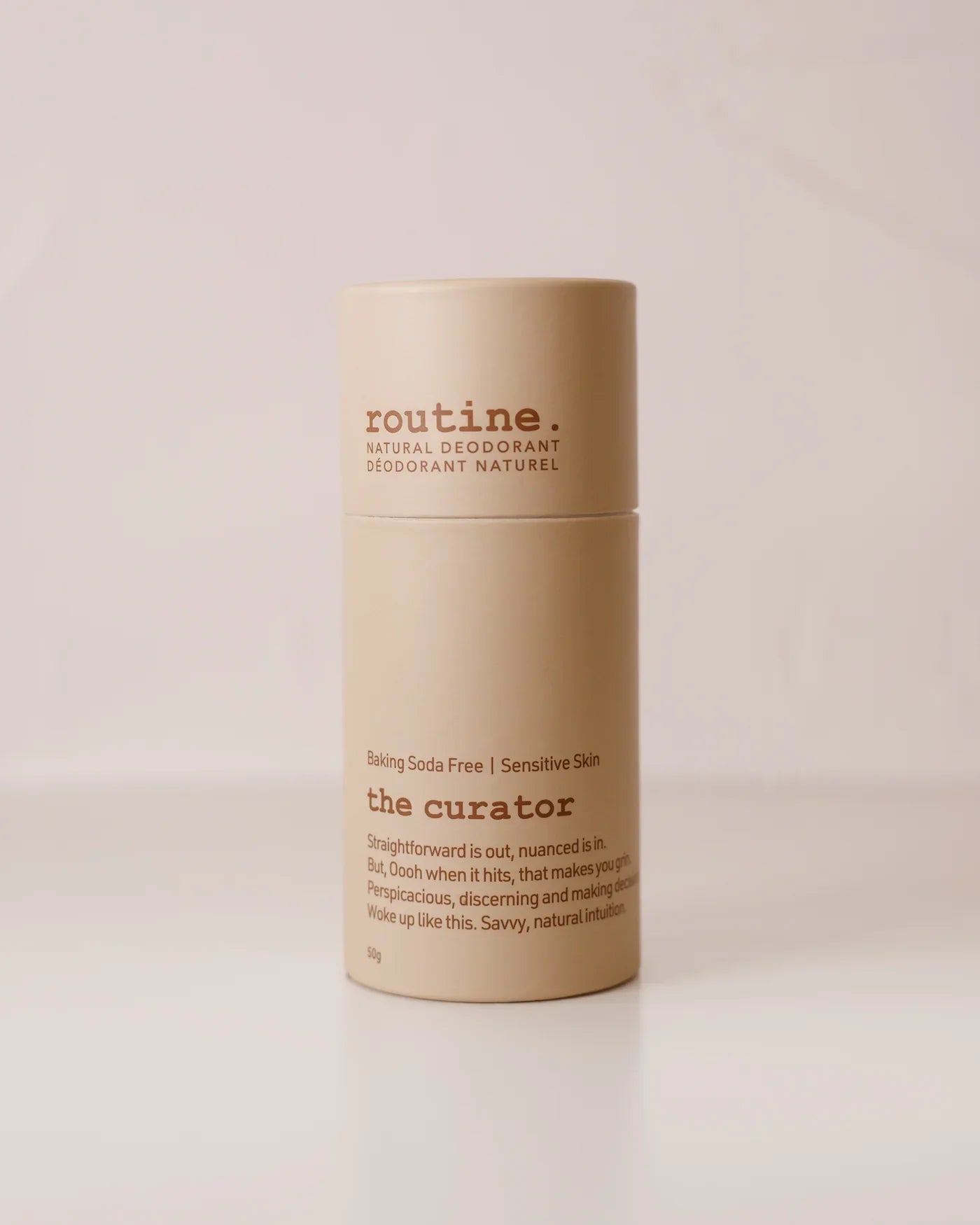 Routine | The Curator Deo Stick – Baking Soda Free
