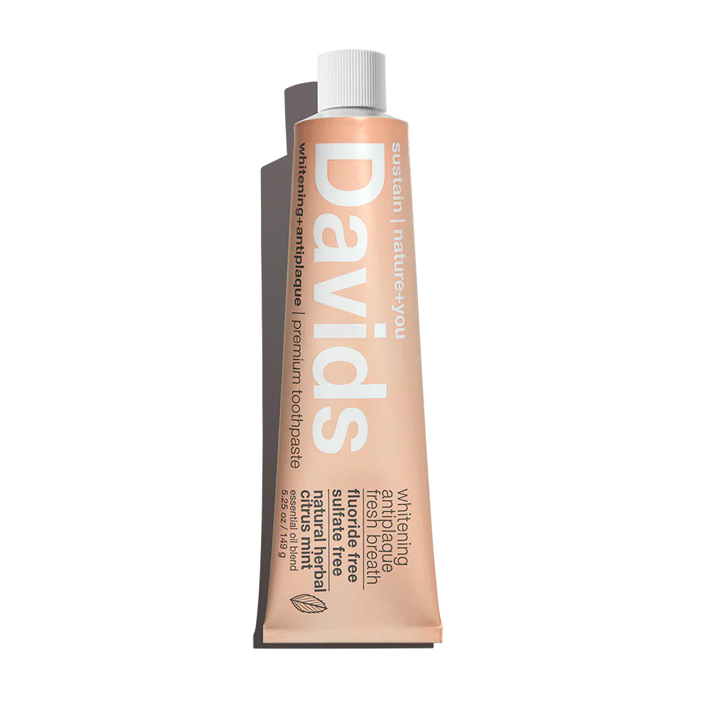 Davids | Herbal Citrus Peppermint Premium Natural Toothpaste