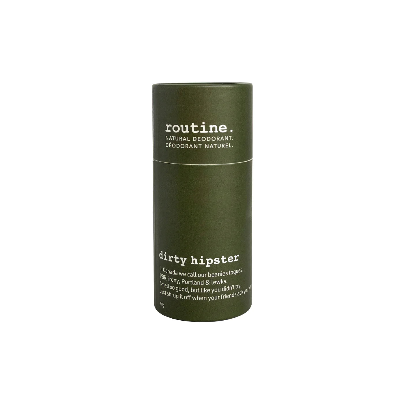 Routine | Dirty Hipster No. 1 Deodorant Stick