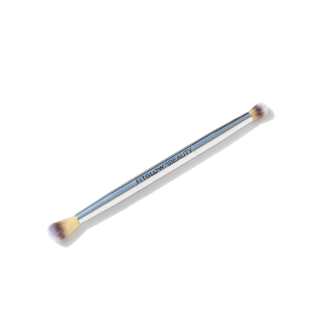 Fitglow Beauty | VEGAN TEDDY DOUBLE EYE BRUSH