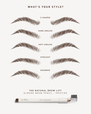 Ere Perez | Almond Brow Pencil Eyebrow Shape Chart