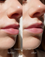 Ere Perez Cranberry Lip & Eye Mask