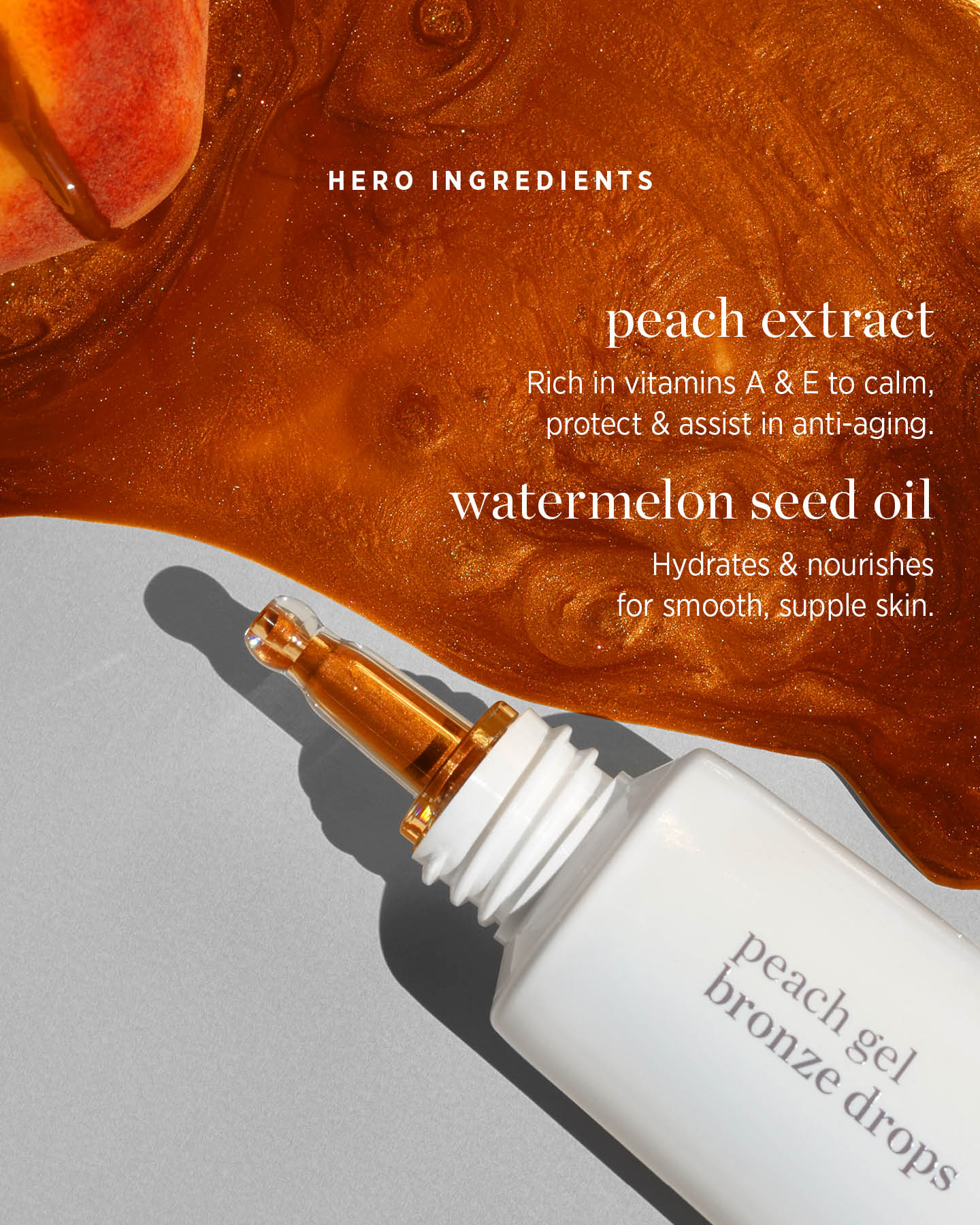 Ere Perez | Peach Gel Bronzing Drops