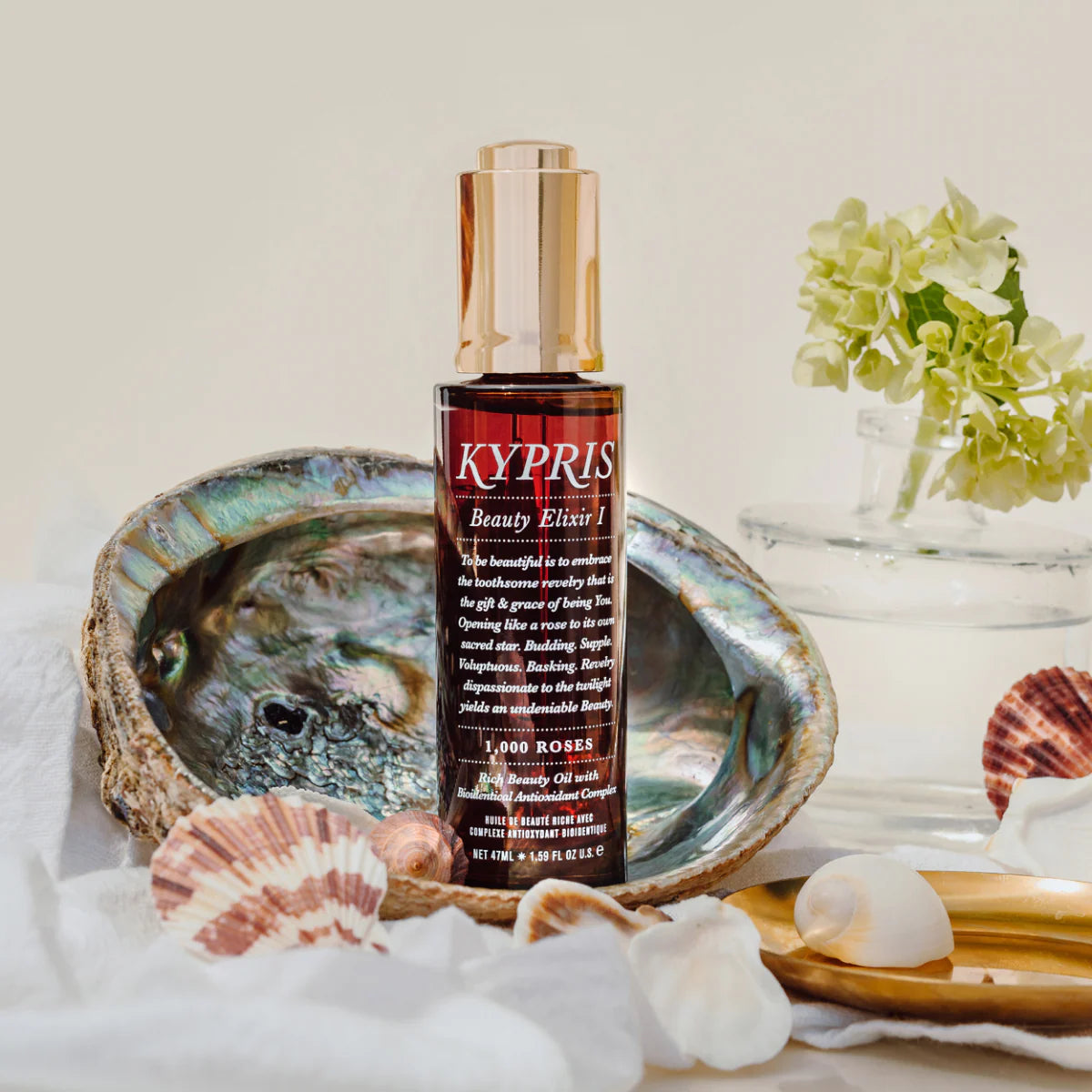 KYPRIS | Beauty Elixir I: 1,000 Roses | Rich Moisturizing Face Oil