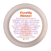 Living Libations Fire Lily Lip Shimmer