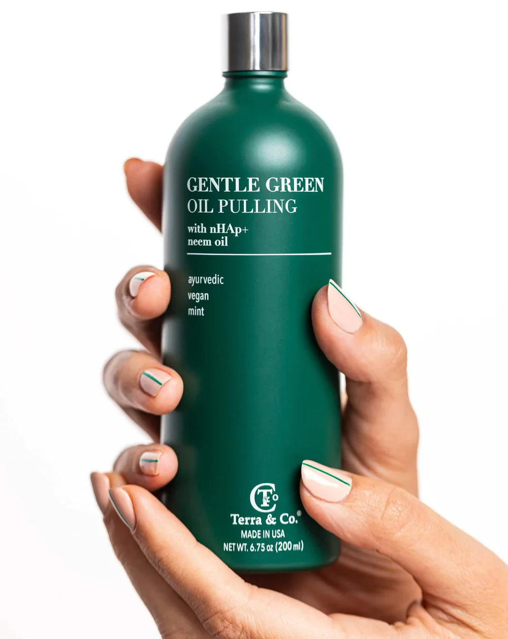 Terra & Co. | Gentle Green Oil Pulling + Hydroxyapatite