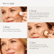 Sizzle - golden bronze ideal for light to medium skin tones