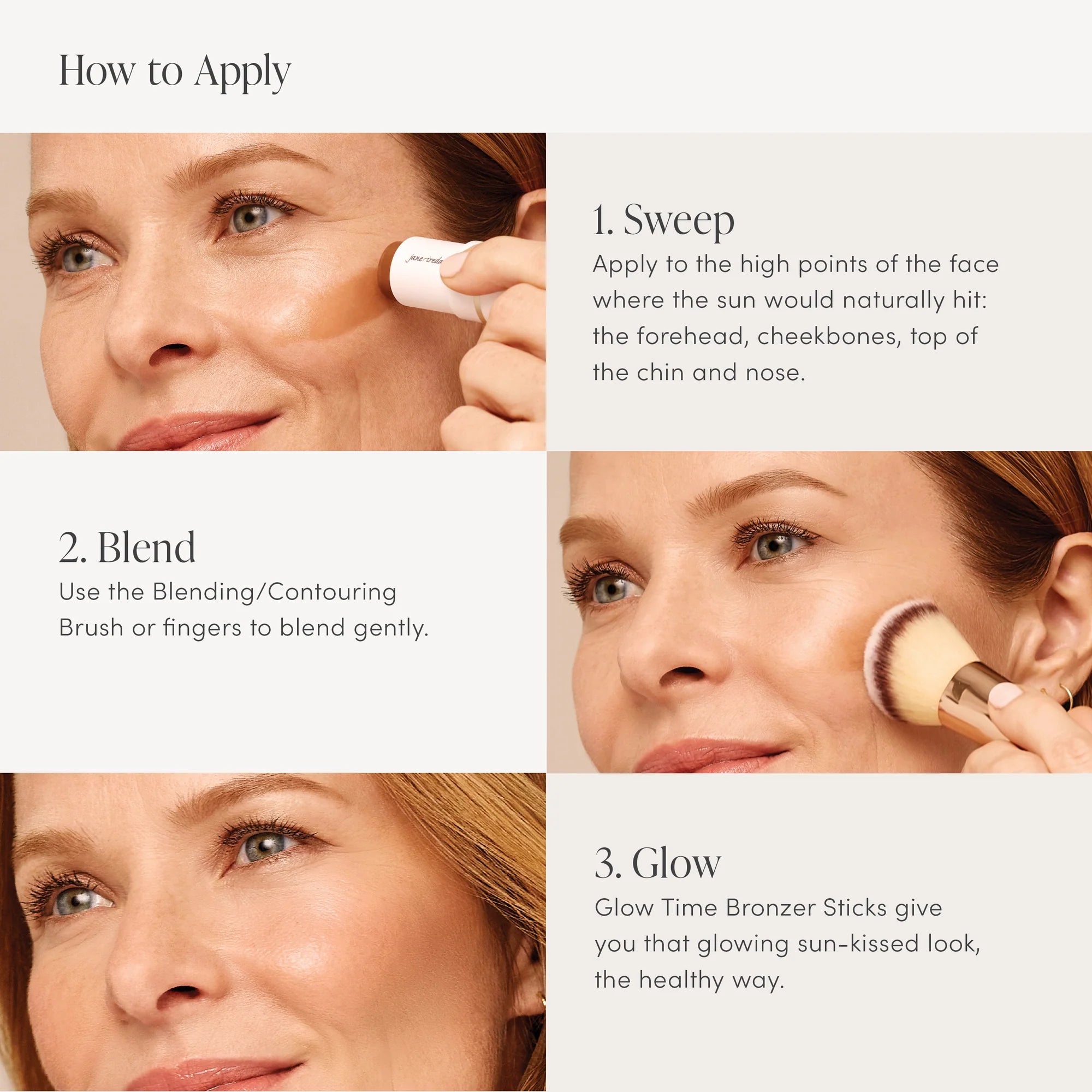Sizzle - golden bronze ideal for light to medium skin tones