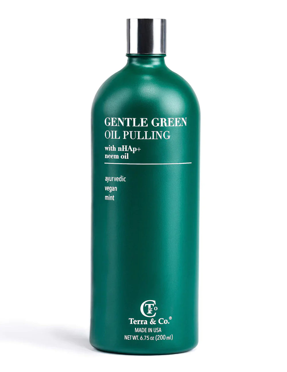Terra & Co. | Gentle Green Oil Pulling + Hydroxyapatite