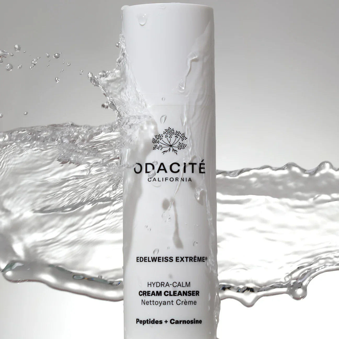 Odacité Skincare | Edelweiss Extrême® Hydra-Calm Cream Cleanser | Peptides + Carnosine