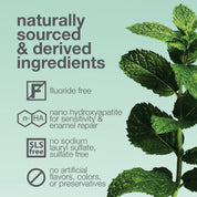 Davids Mild Mint | Hydroxi™ kids + adults nano hydroxyapatite premium toothpaste