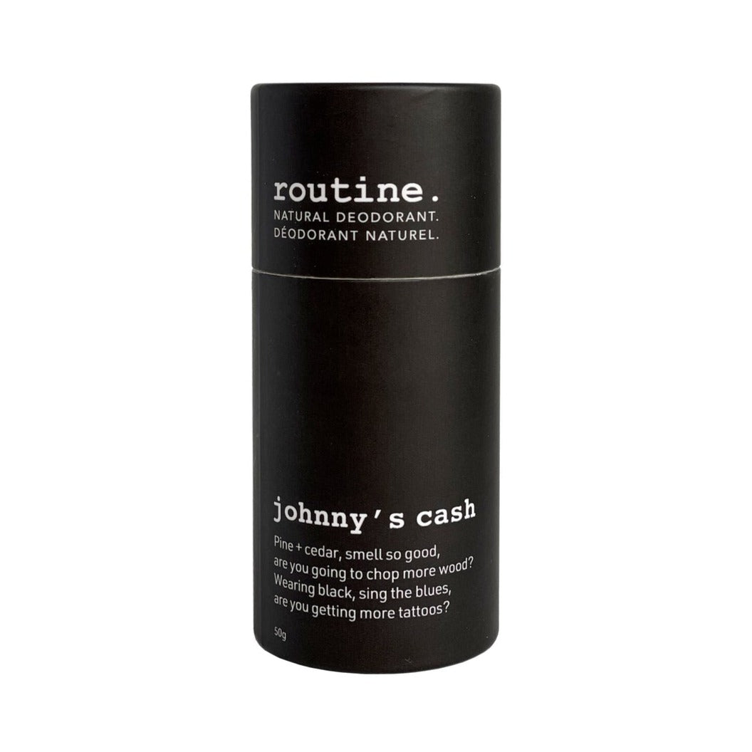 Routine | Johnny's Cash Deodorant Stick