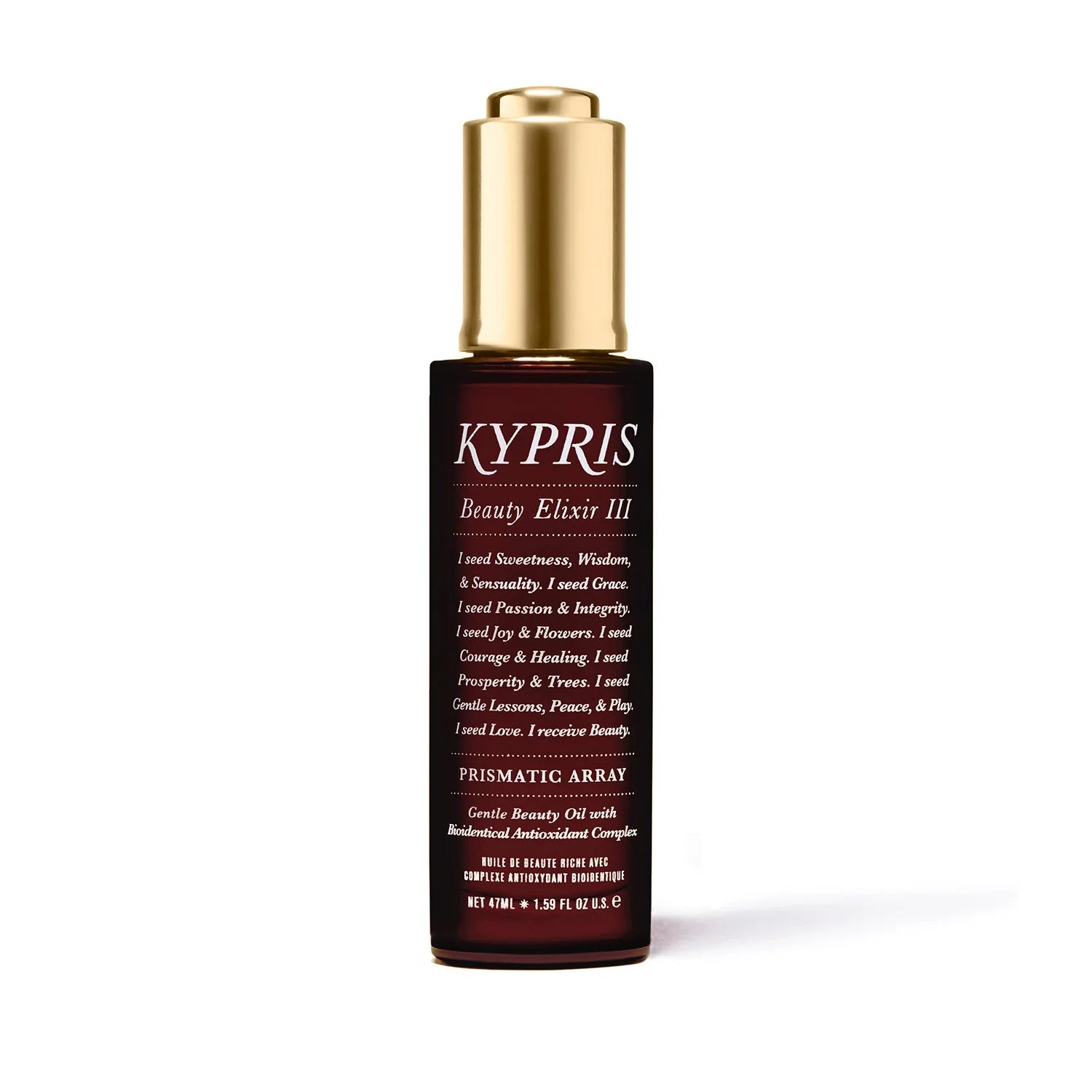 KYPRIS | Beauty Elixir III: Prismatic Array
Gentle Moisturizing Face Oil