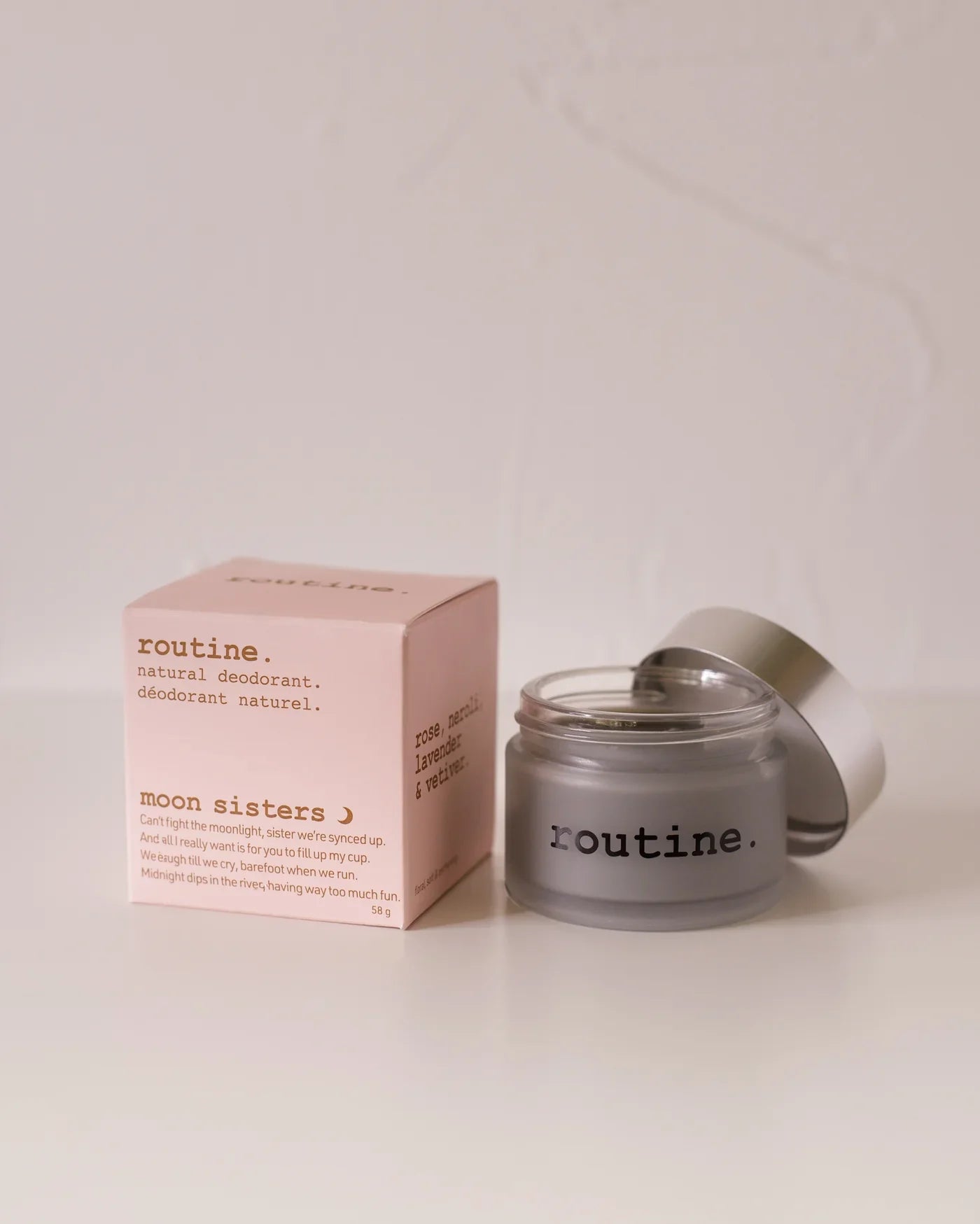 Routine | Moon Sisters - Activated Charcoal, Magnesium & Prebiotic Deodorant