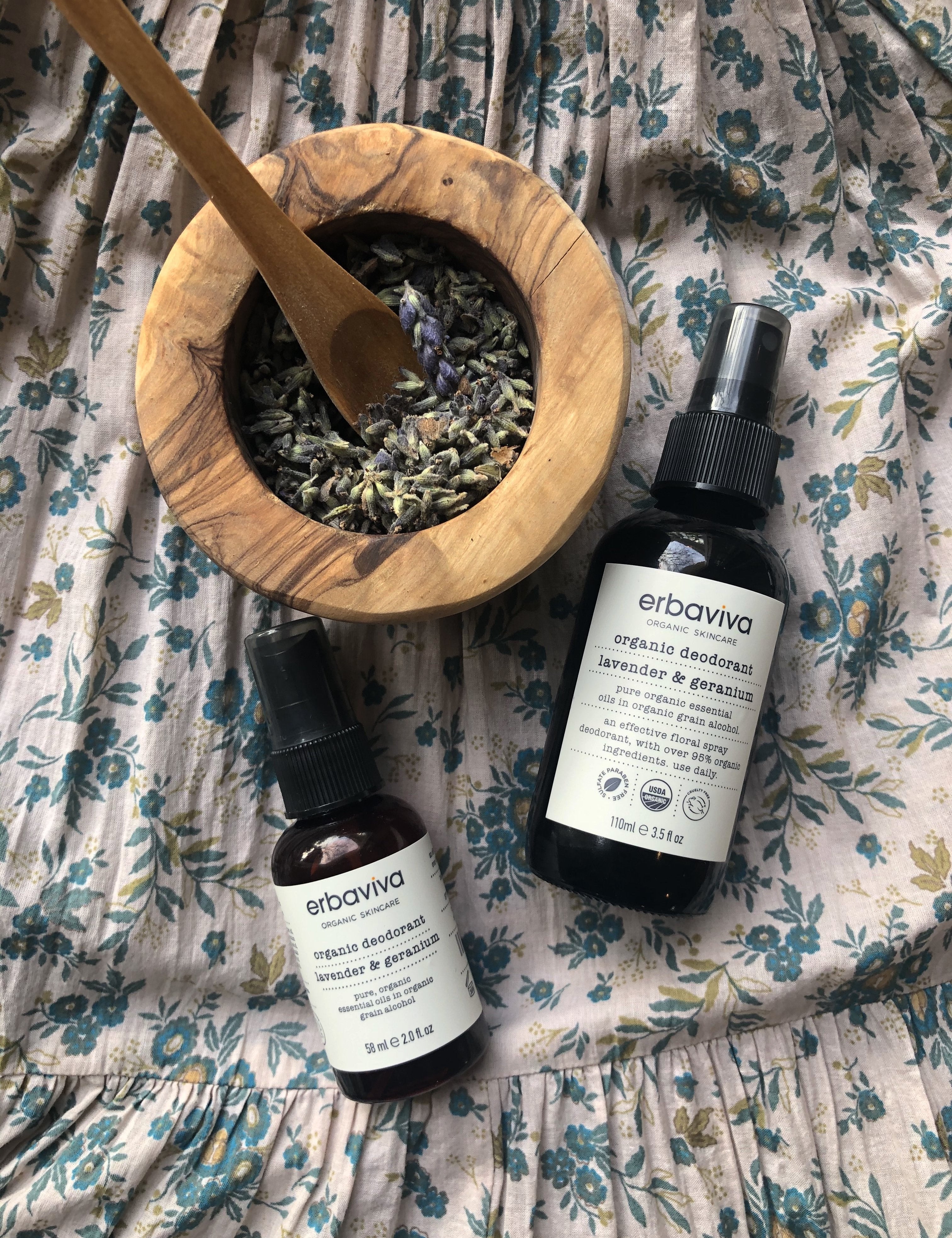 Erbaviva Lavender Geranium Organic Deodorant