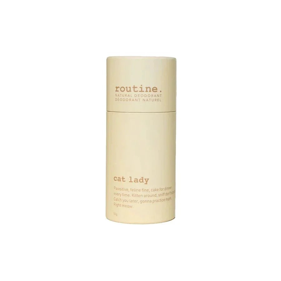 Routine | Cat Lady Deodorant Stick