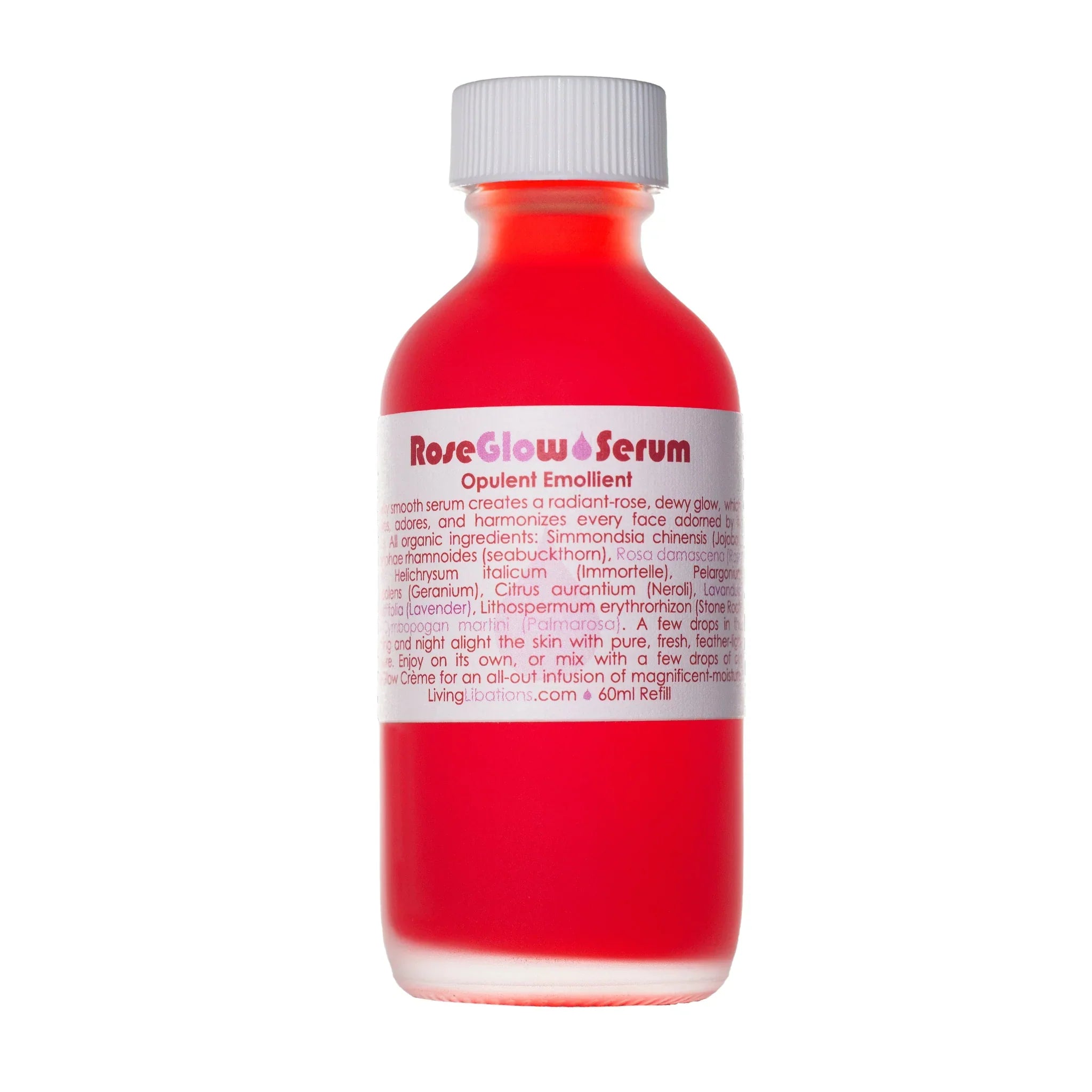 Living Libations Rose Glow Serum Refill