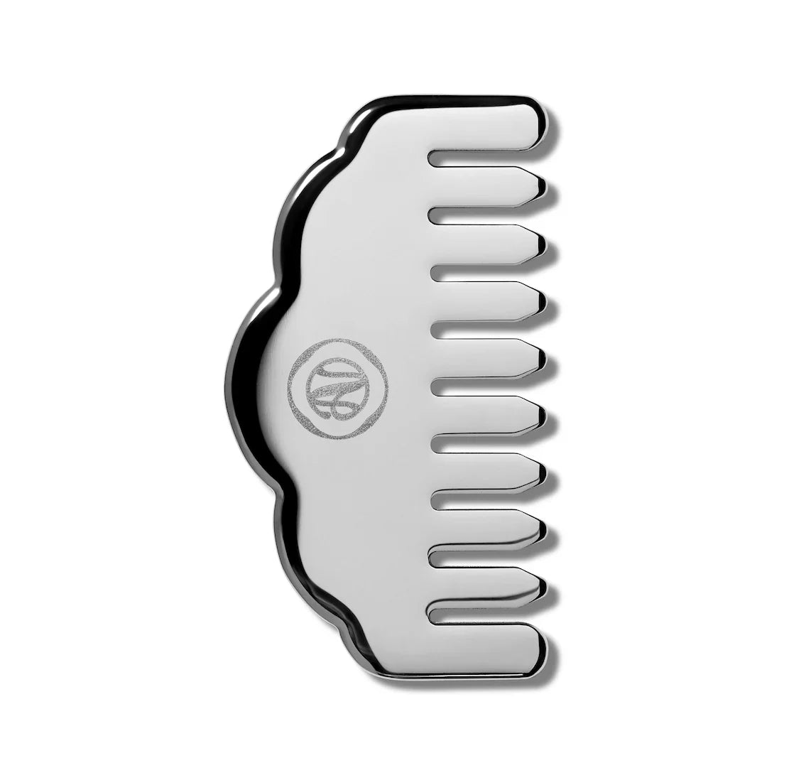 Agent Nateur | stainless steel gua sha stimulating scalp comb