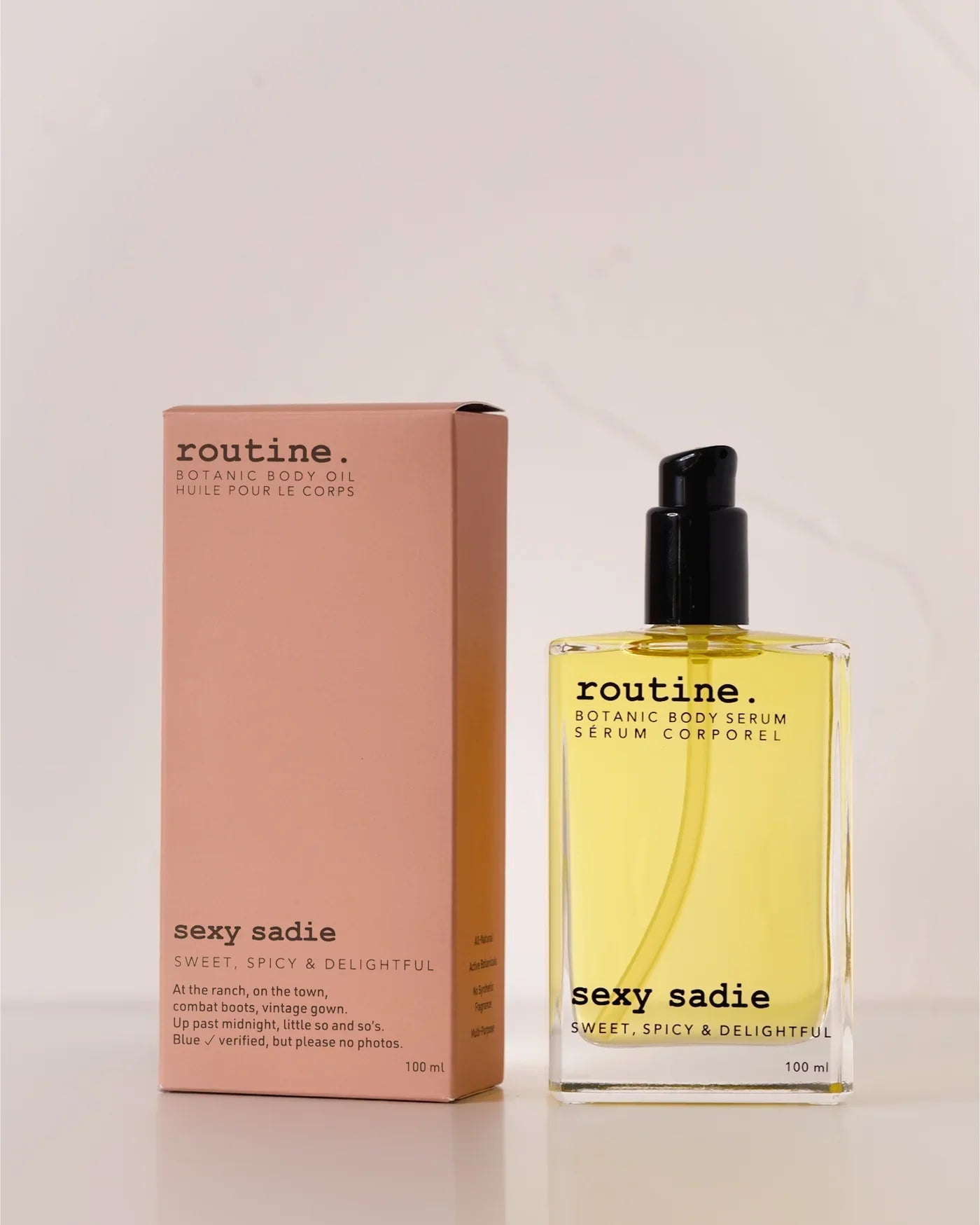 Routine | Sexy Sadie Botanic Body Serum