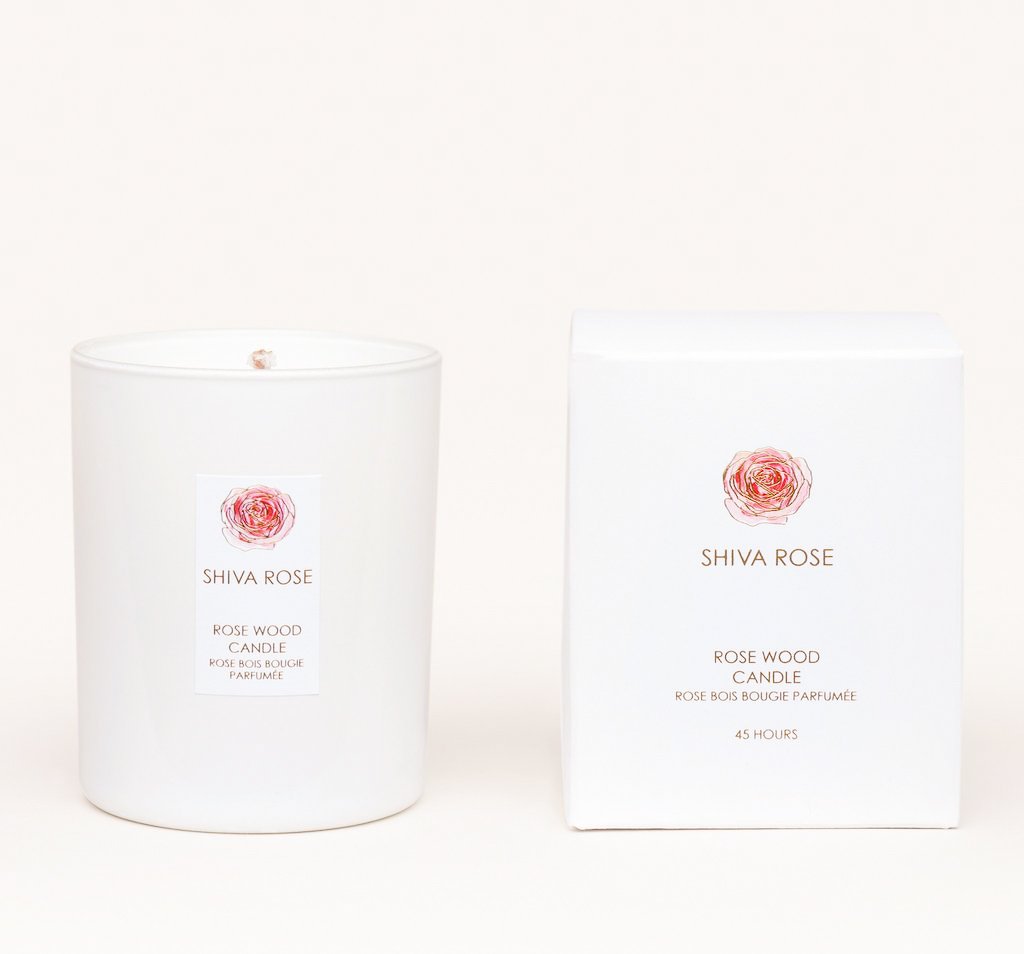 Shiva Rose | Rosewood Vanilla Candle