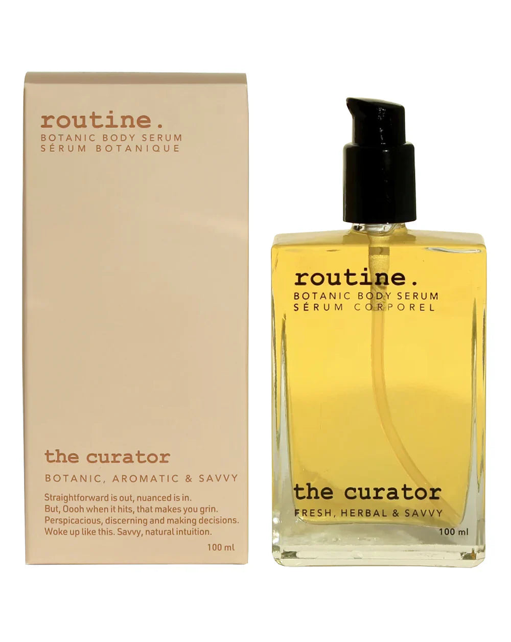 Routine | The Curator Botanic Body Serum