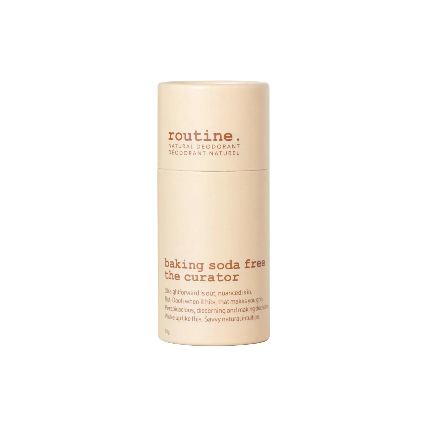 Routine | The Curator Deo Stick – Baking Soda Free
