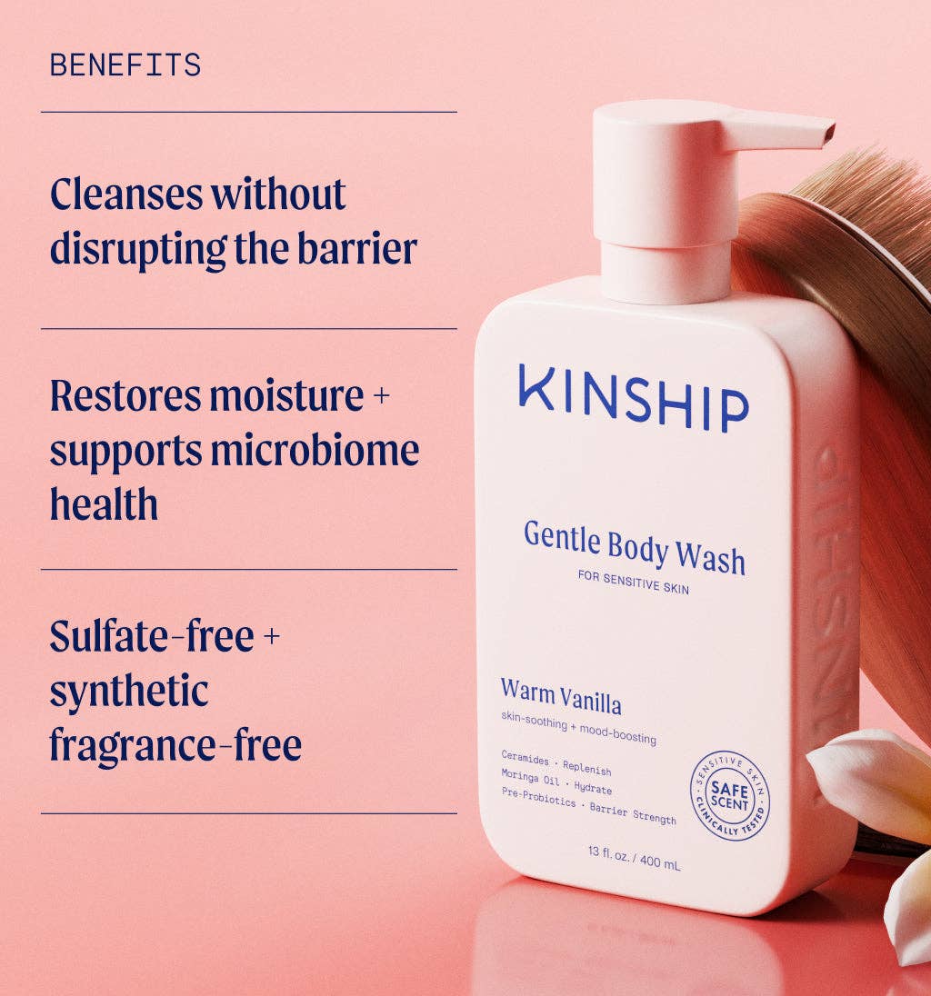 Kinship | Gentle Hydrating Body Wash - Warm Vanilla