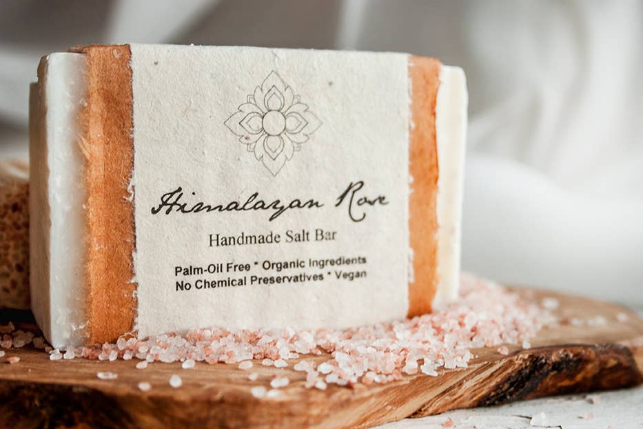 Unearth Malee | Himalayan Rose Salt Organic Soap