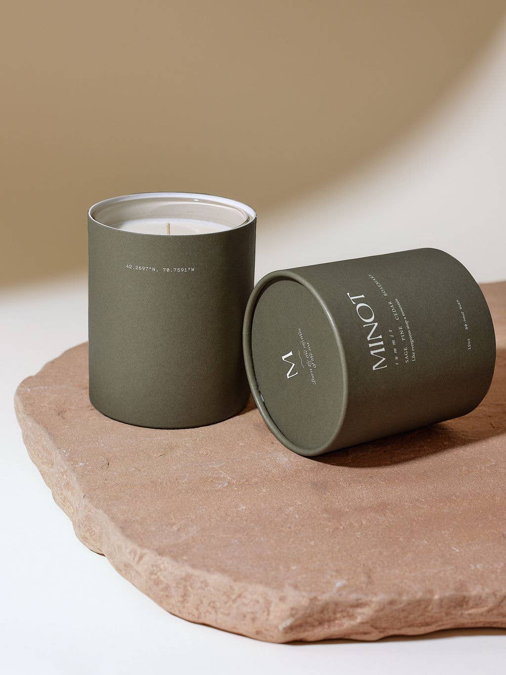 MINOT | Summit - Sage, Pine, Cedar and Rosemary Luxury Non-toxic Candle