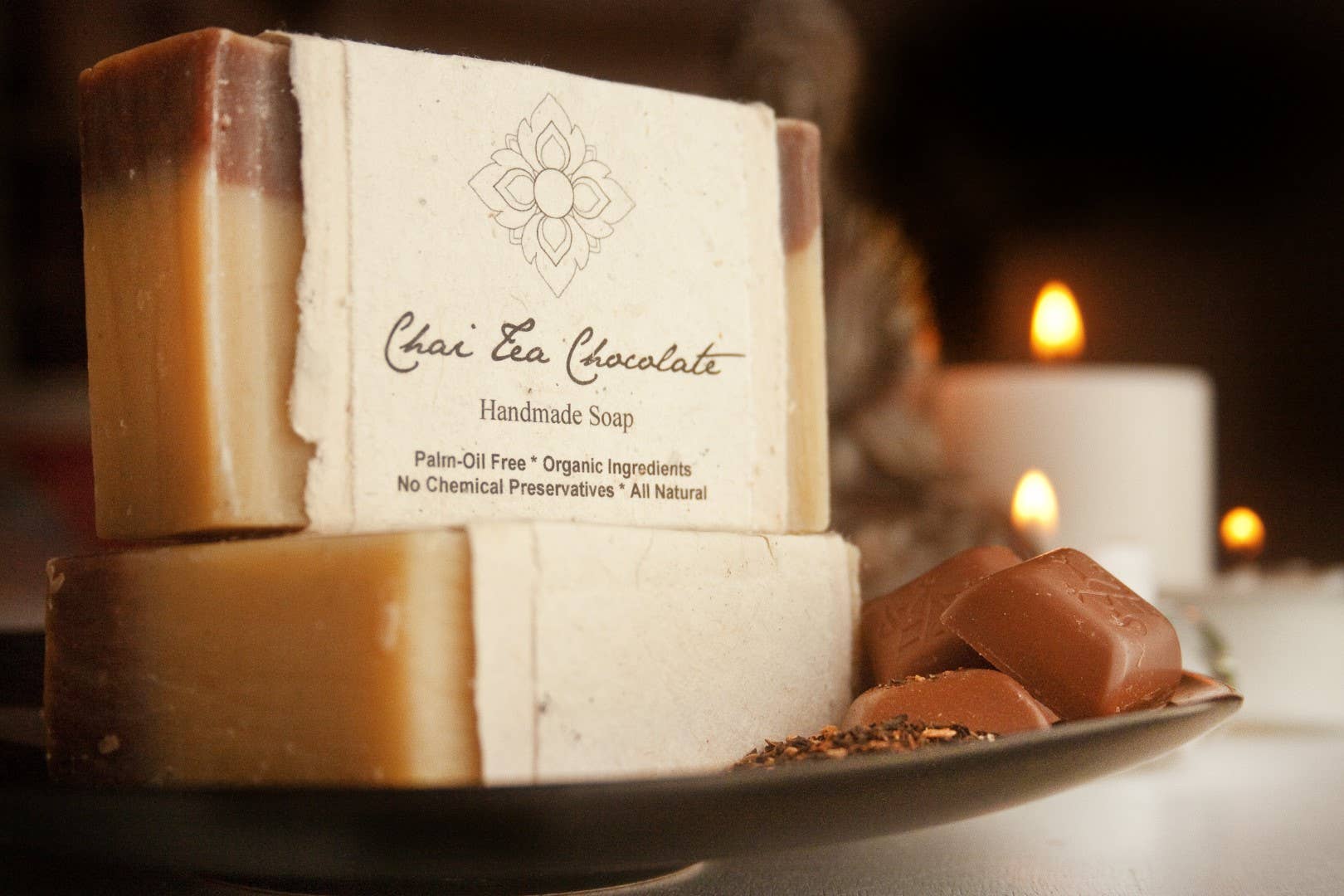 Unearth Malee | Chai Tea Chocolate Organic Soap
