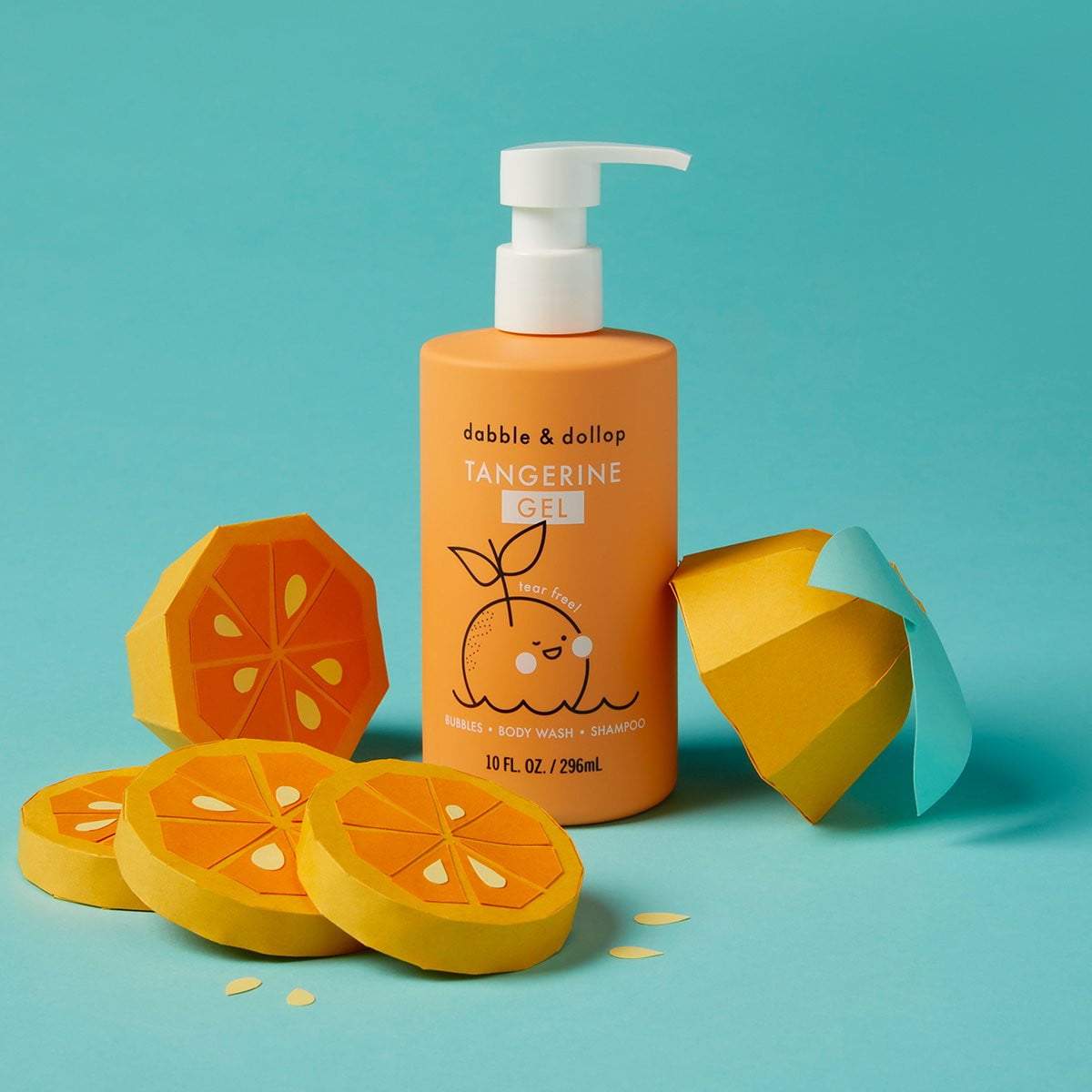 Dabble & Dollop | Tangerine Bubble Bath, Body Wash & Shampoo