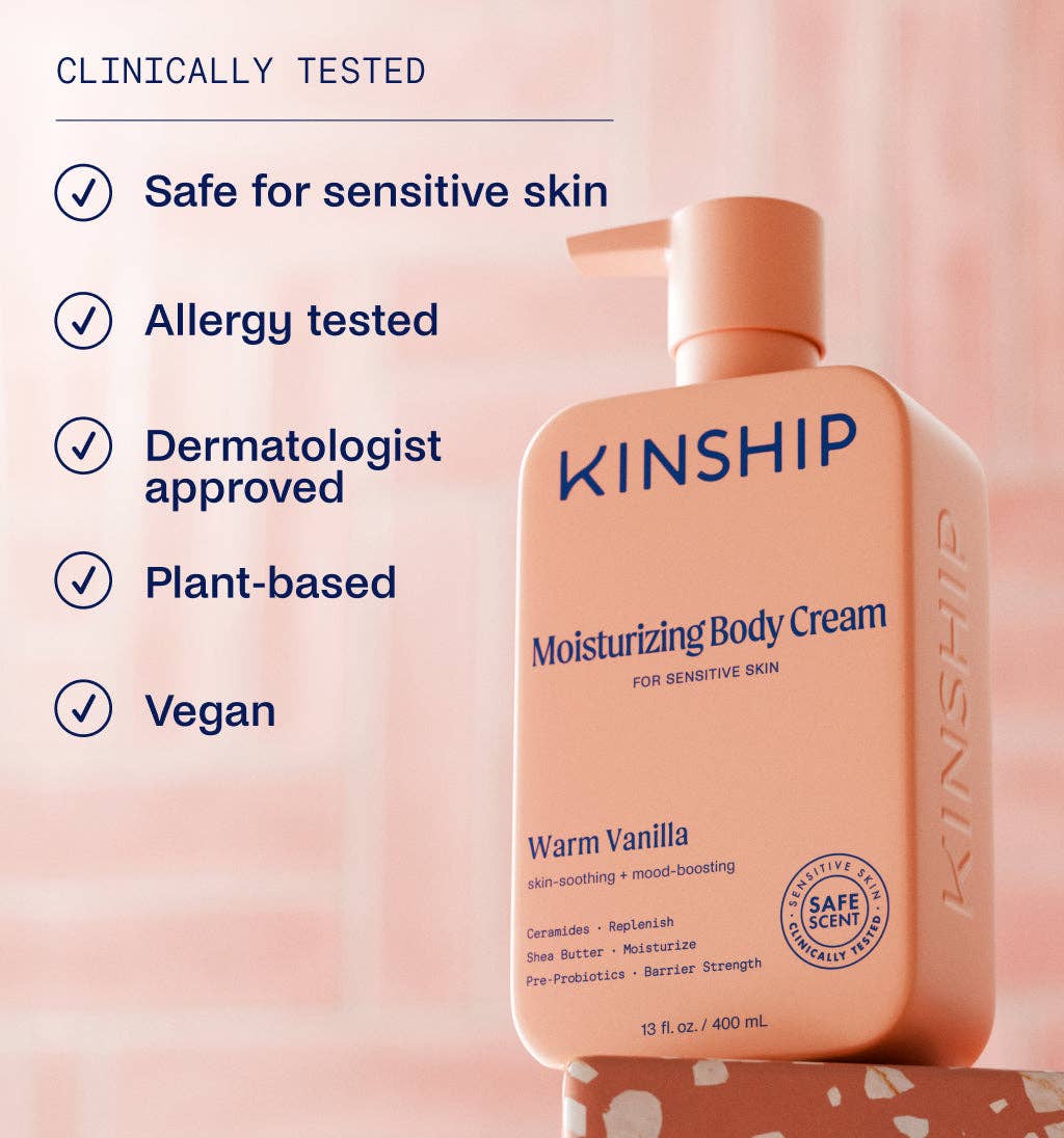 Kinship | Moisturizing Body Cream - Warm Vanilla