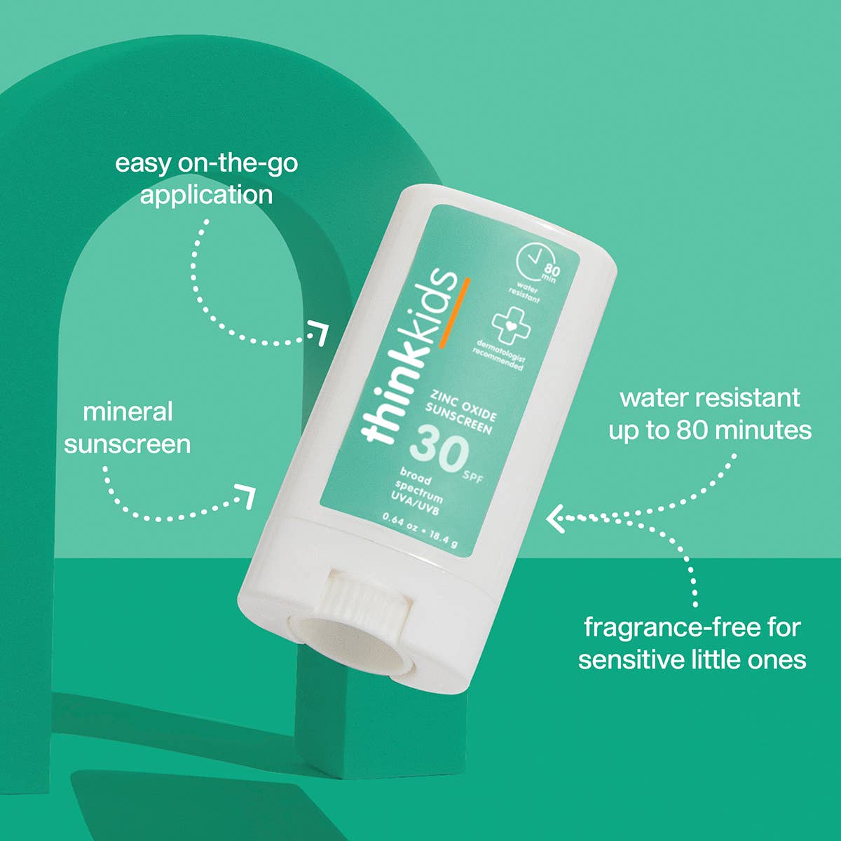 ThinkSun | ThinkKids SPF 30 Face &amp; Body Sunscreen Stick