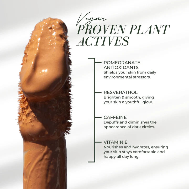 Fitglow Beauty | CORRECT+ Deep Peach |Tinted Color Correcting Concealer