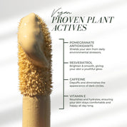 Fitglow Beauty | CORRECT+ Peach Eyebright | Yellow Color Correcting Concealer