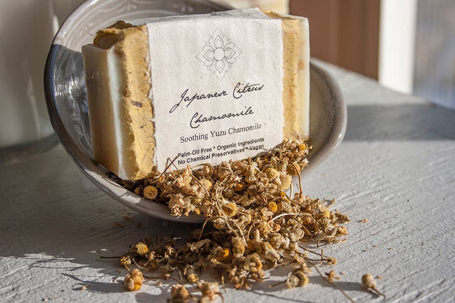 Unearth Malee | Japanese Citrus Chamomile Organic Soap