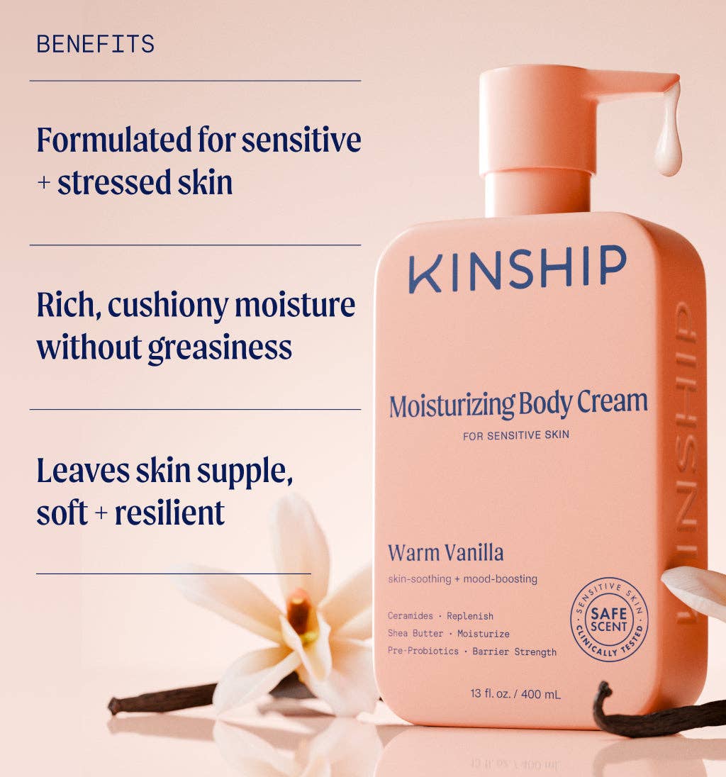 Kinship | Moisturizing Body Cream - Warm Vanilla