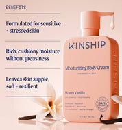 Kinship | Moisturizing Body Cream - Warm Vanilla
