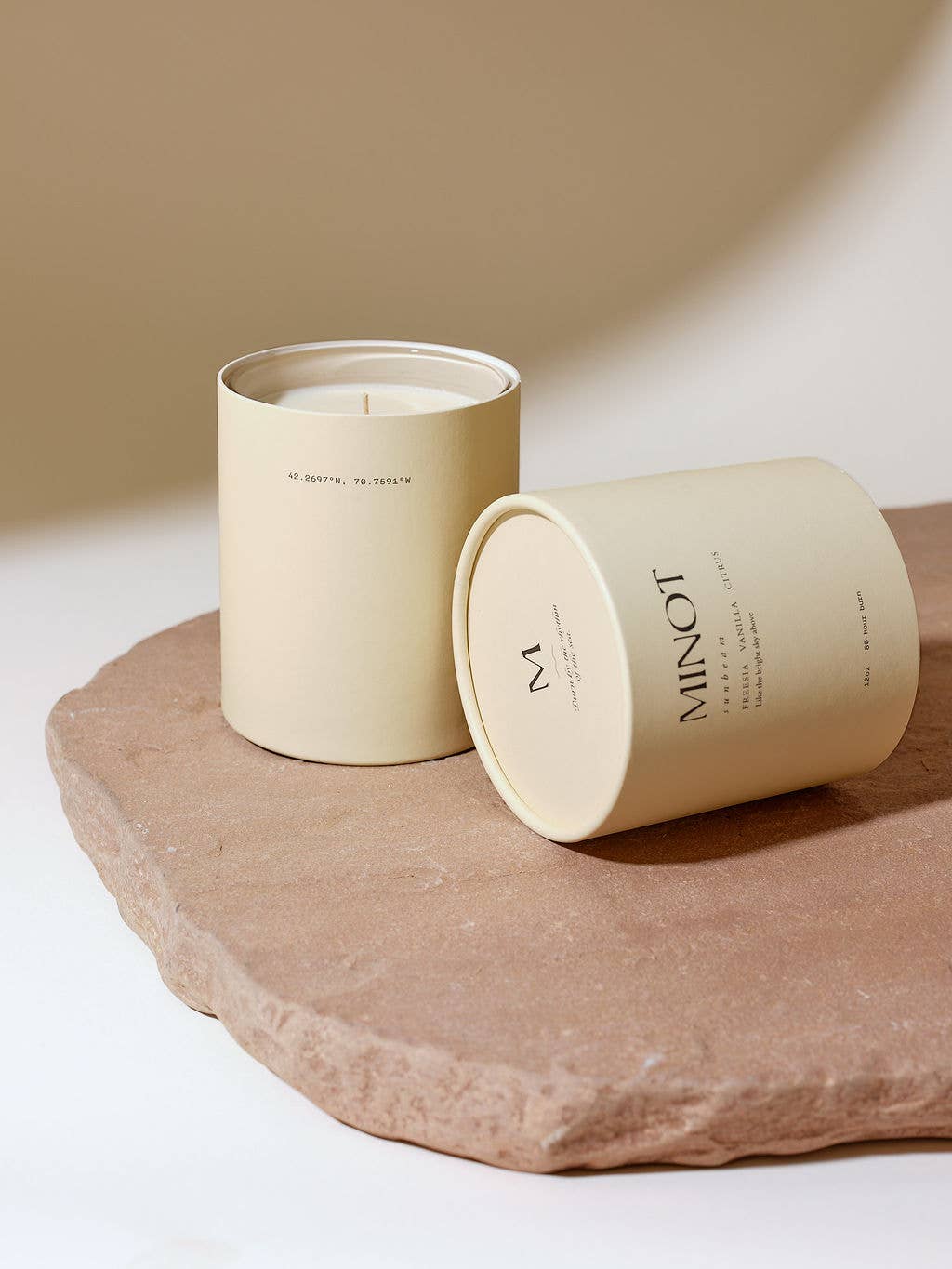 Sunbeam | Sunbeam - Freesia, Vanilla + Citrus Luxury Non-toxic Soy Candle