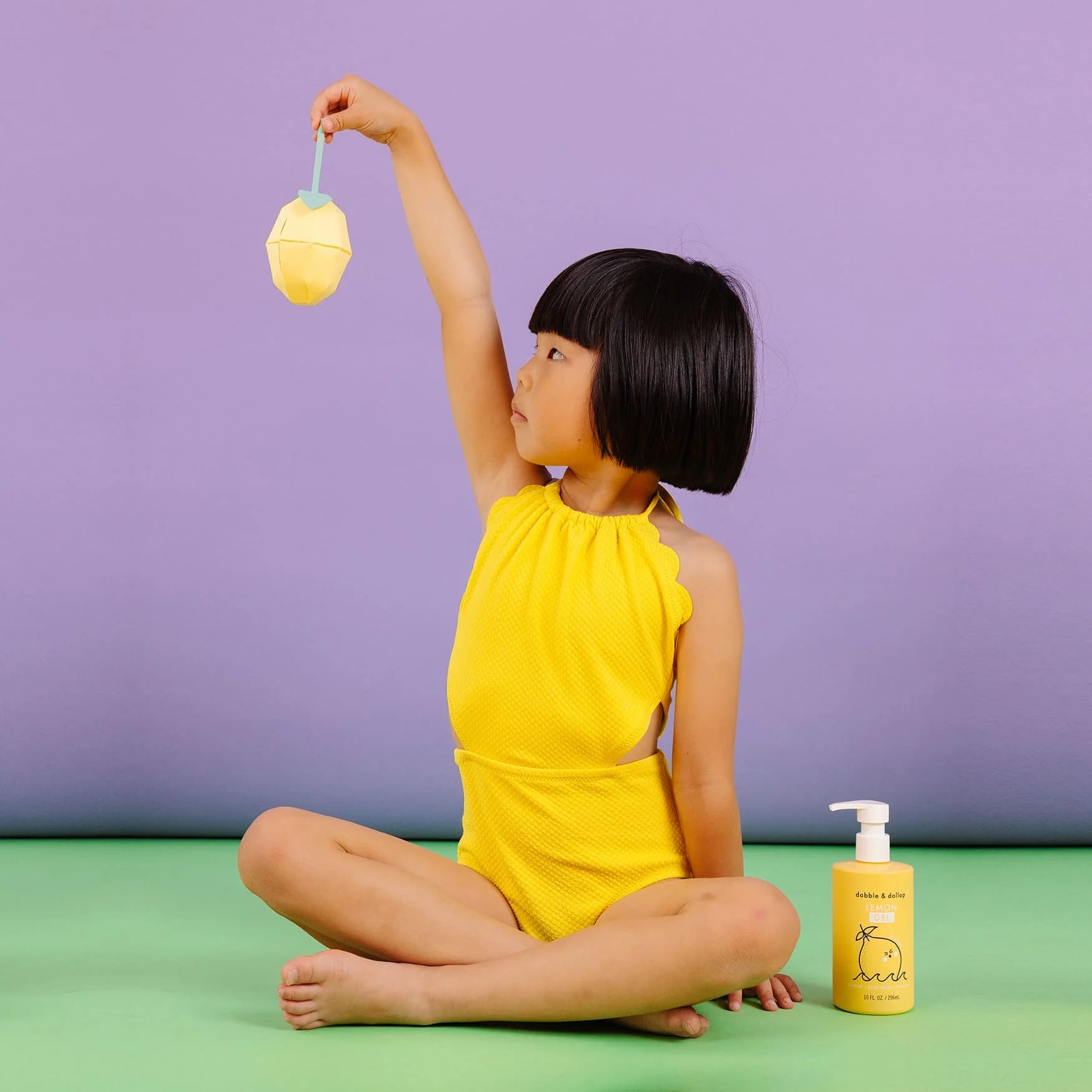 Dabble & Dollop | Lemon Bubble Bath, Body Wash & Shampoo